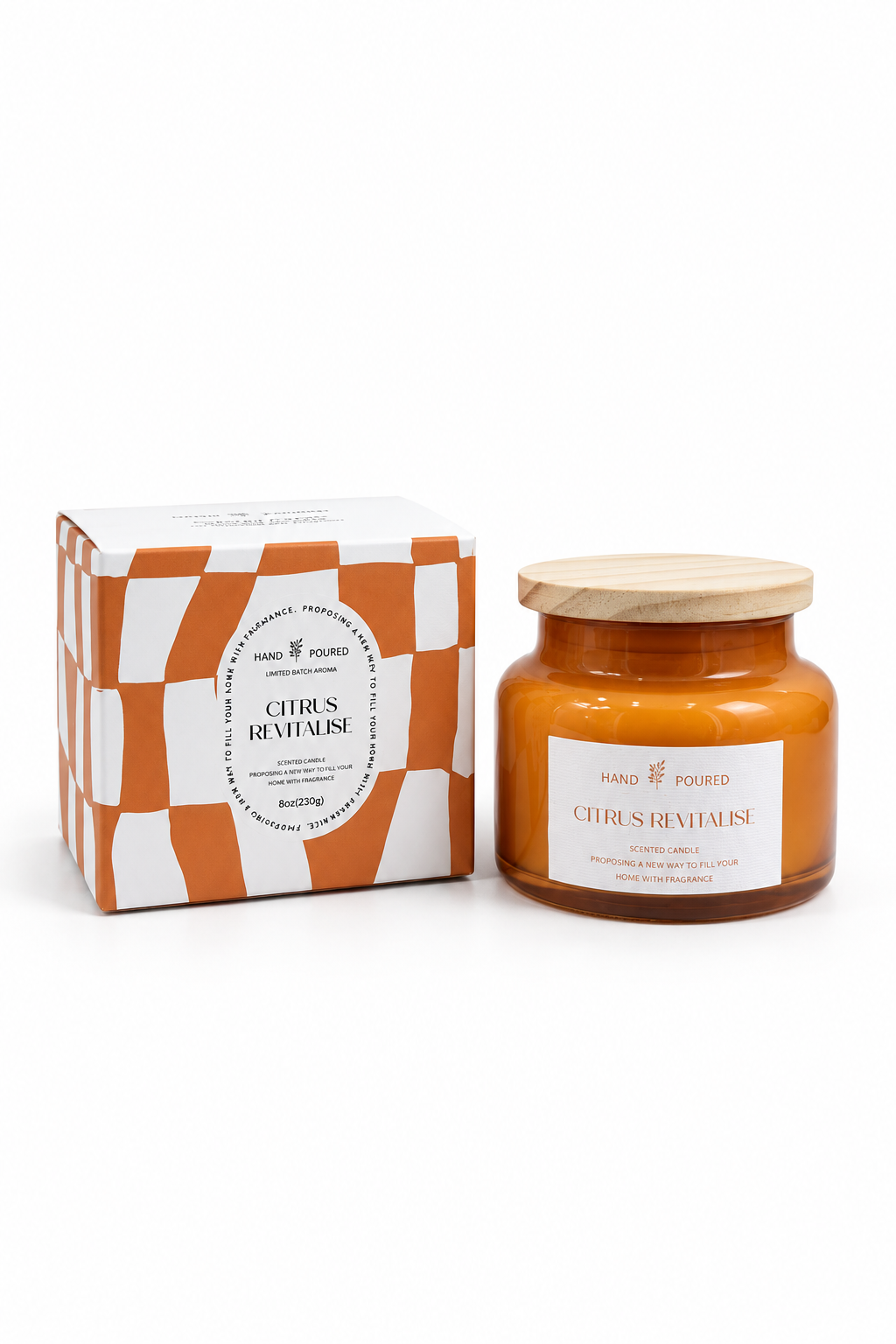 High Objects Scented Candle jar - B