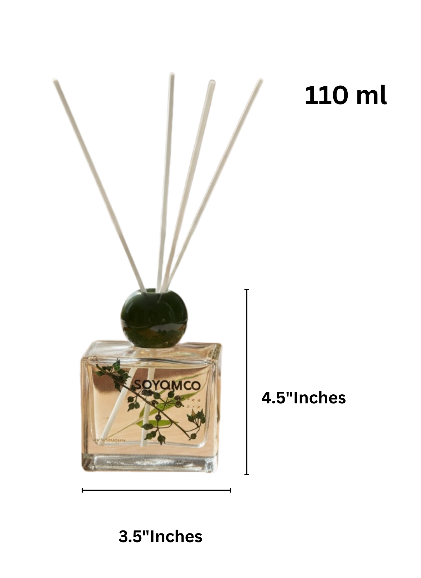Classic Glass Aroma Reed Diffuser – 110ML