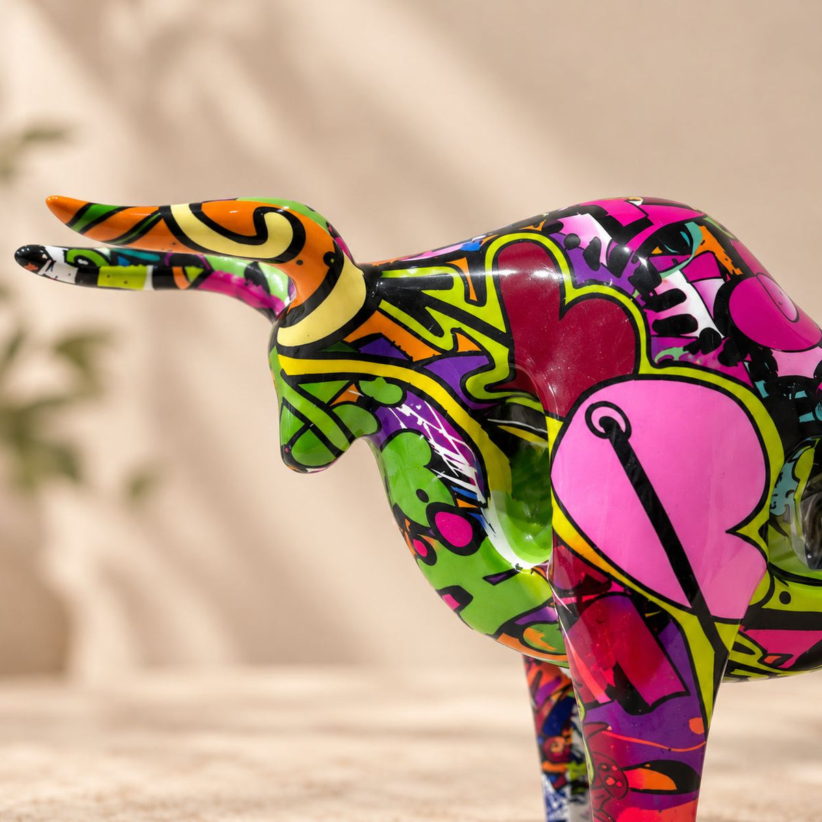 Colourwave Bull Duo Showpiece