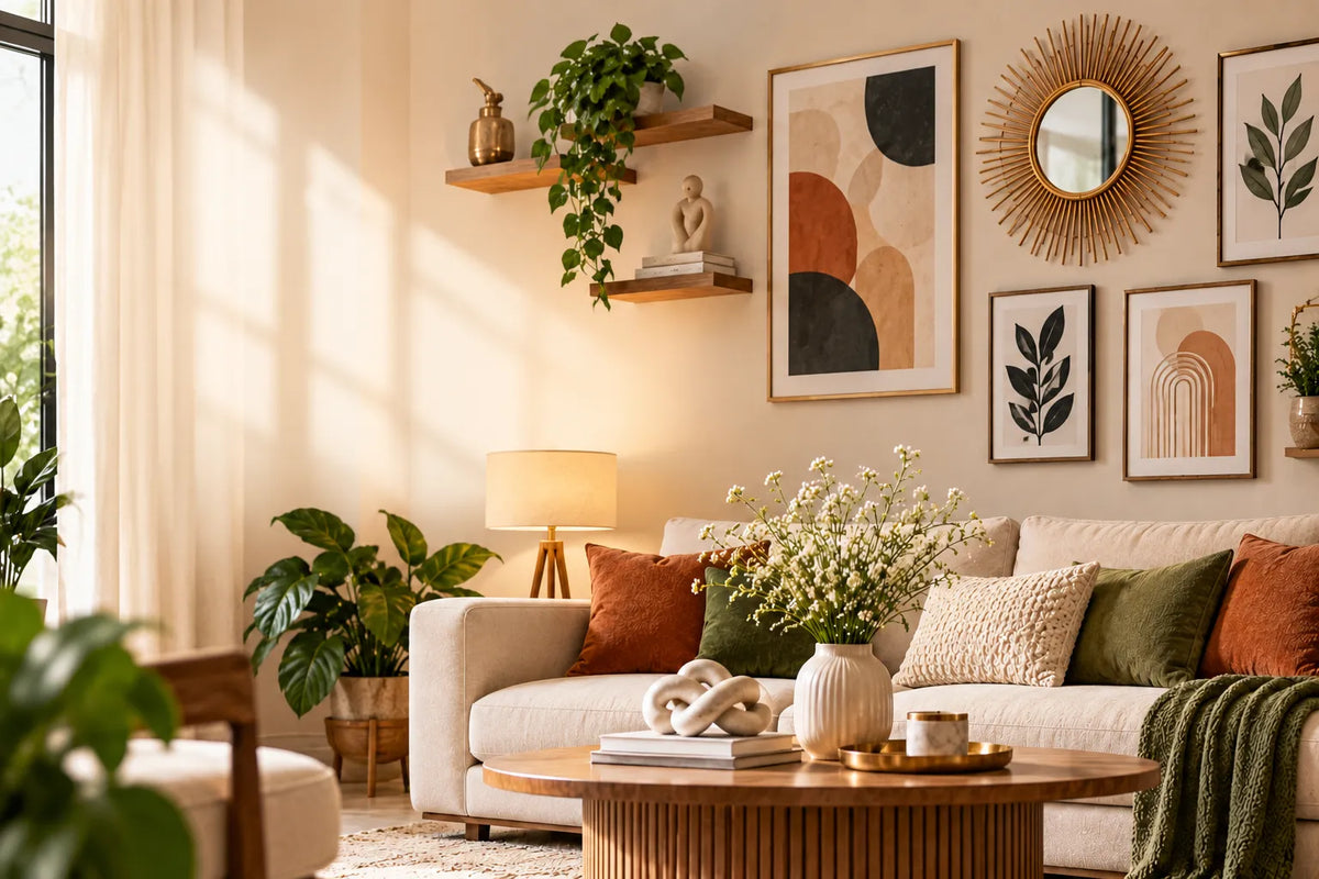 10 Aesthetic Wall Decor Ideas for Your Living Room