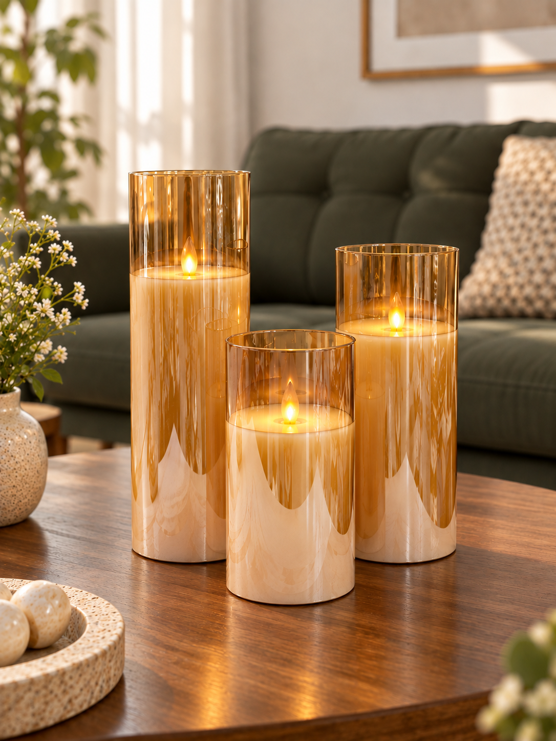 Auvren LED Candle set