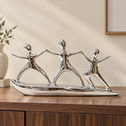Silverline Trio People Showpiece