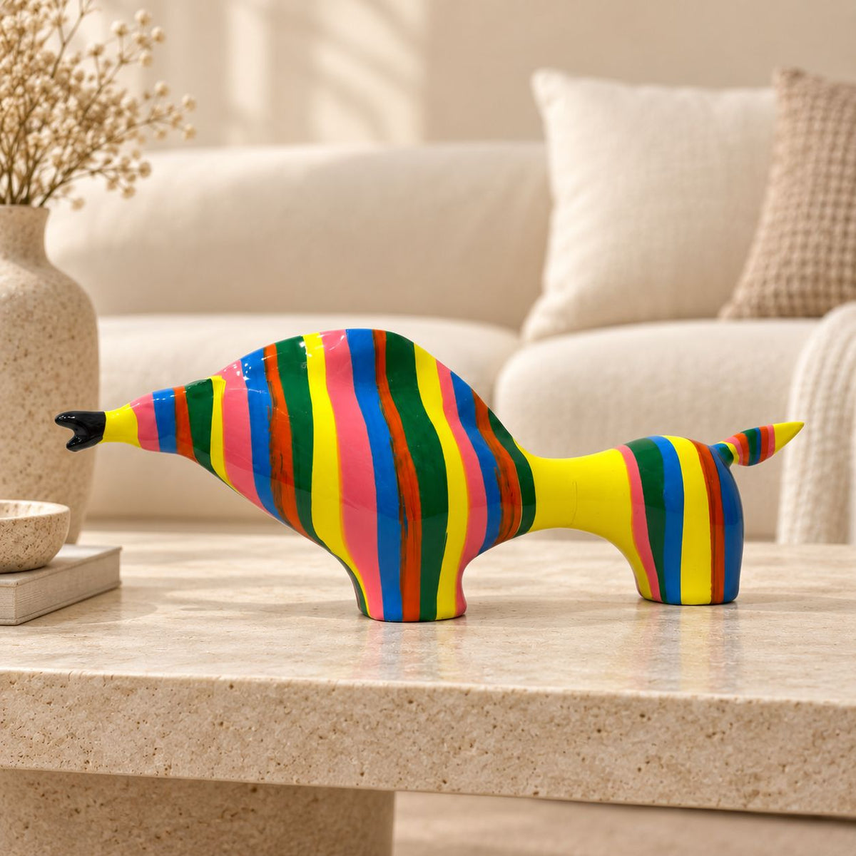 Colourform Twin Fish Showpiece