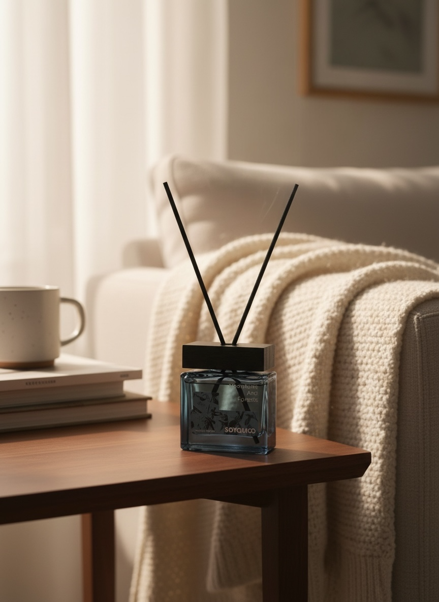 Elegant Glass Reed Diffuser – 100ML