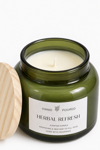 High Objects Scented Candle jar - A