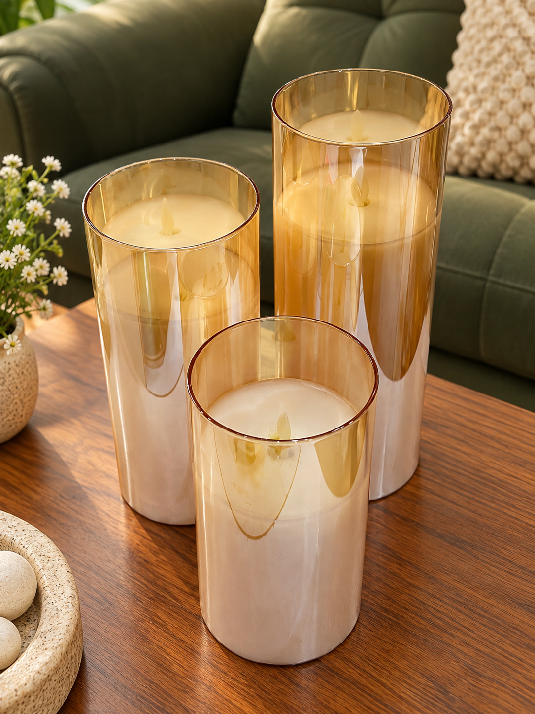 Auvren LED Candle set