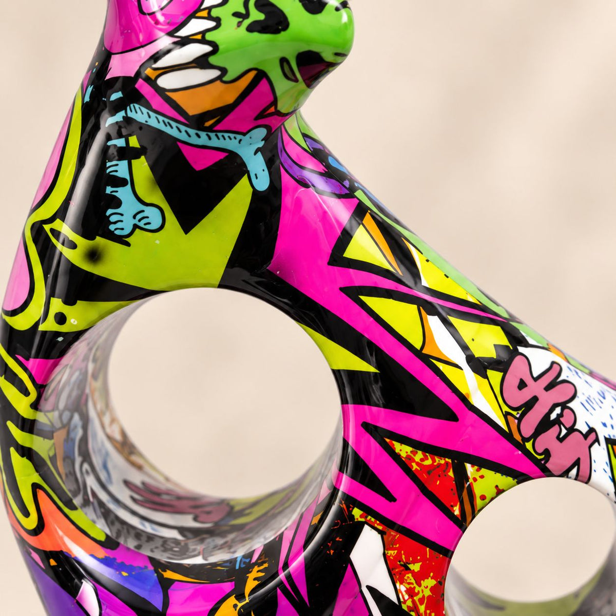 Vivid Motion Bull Showpiece