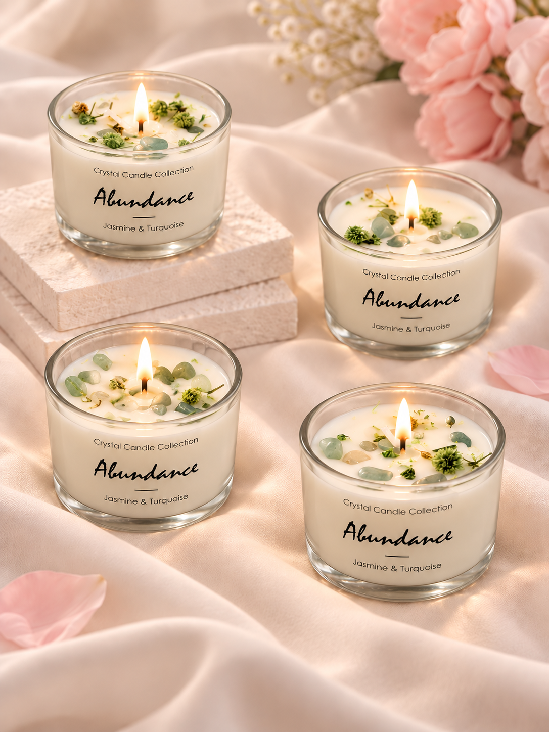 Flora Bliss Candle Set - B