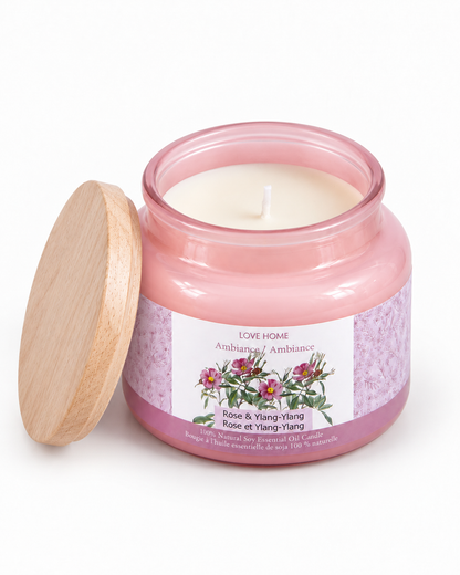 Sweetheart Scented Candle Jar - D