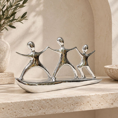 Silverline Trio People Showpiece