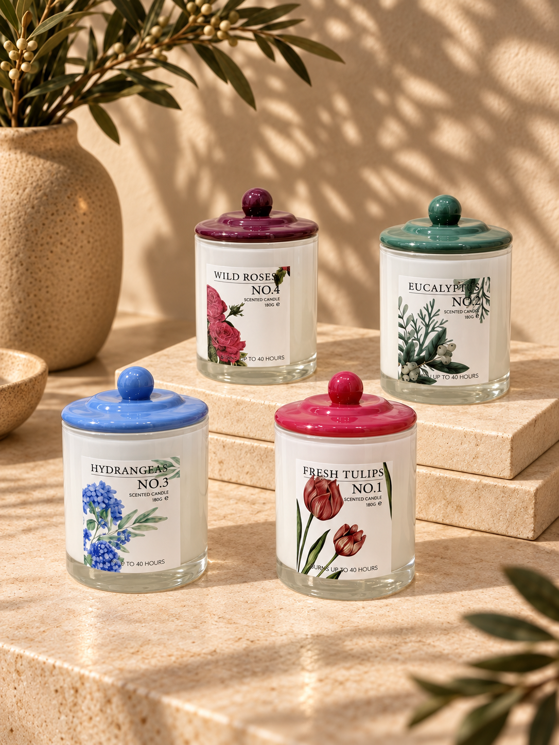 Florelle Scented Candle - C