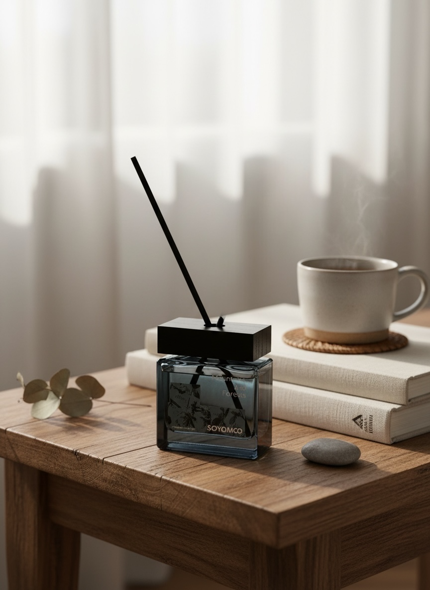 Elegant Glass Reed Diffuser – 100ML