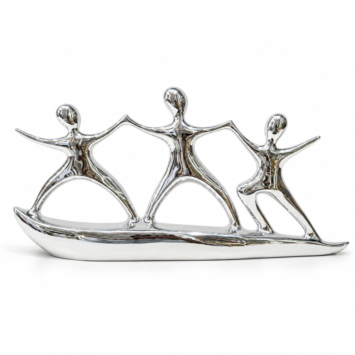 Silverline Trio People Showpiece