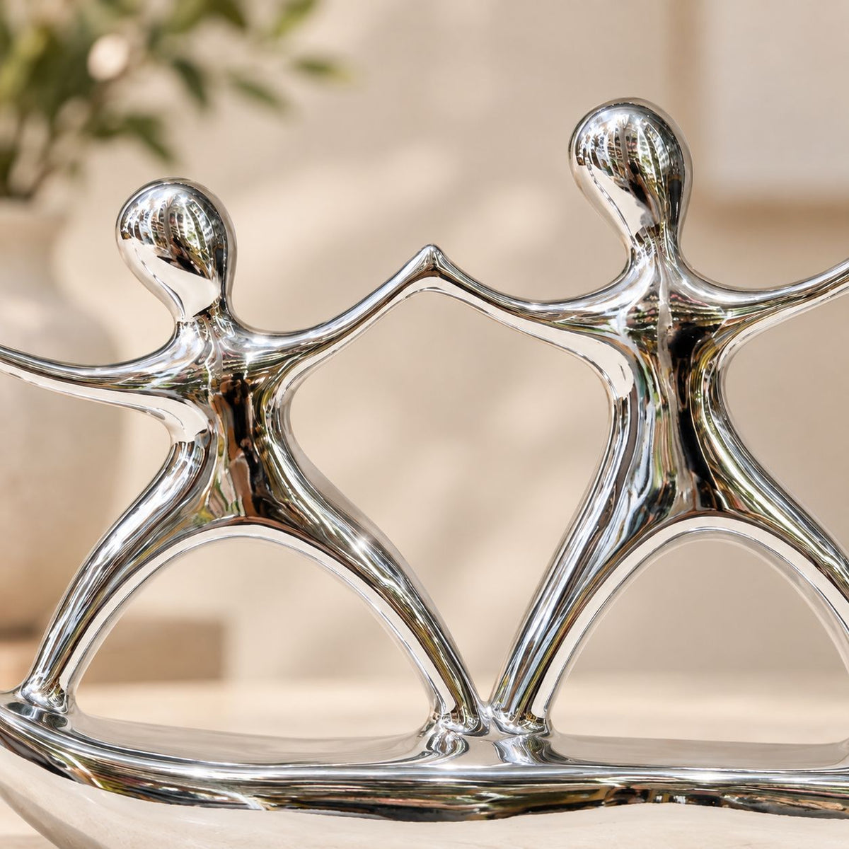 Silverline Trio People Showpiece