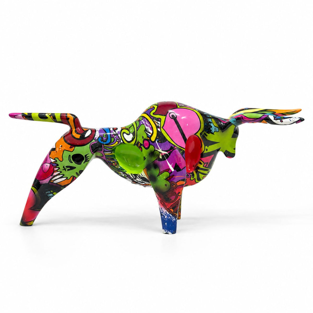 Colourwave Bull Duo Showpiece