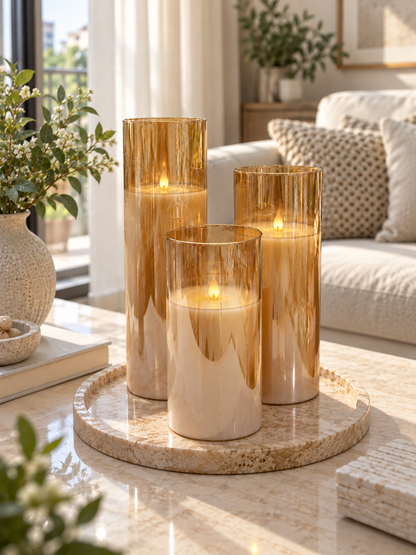 Auvren LED Candle set