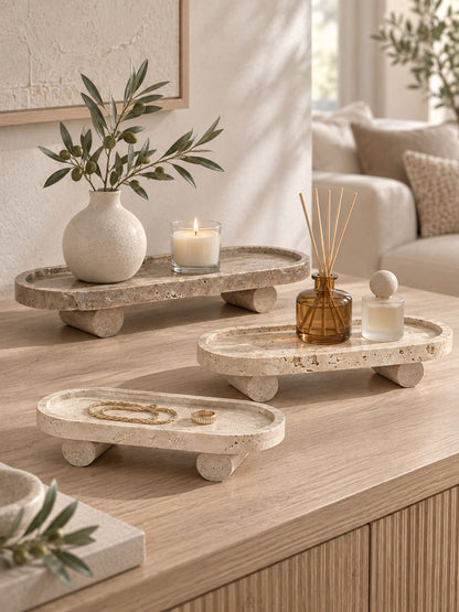 Solene Marble Tray