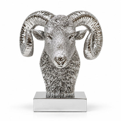 Ramora Textured Ram Sculpture