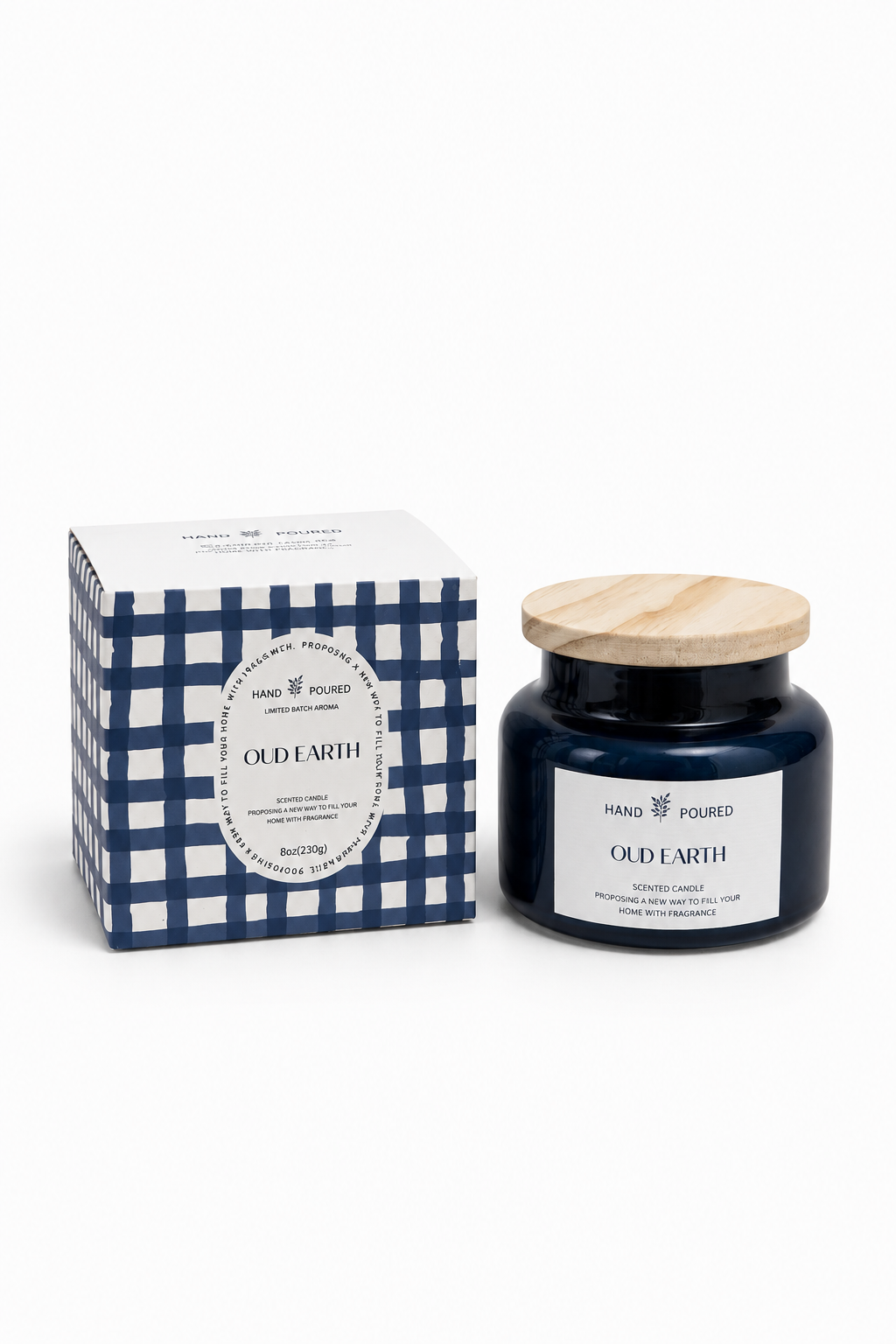 High Objects Scented Candle jar - C