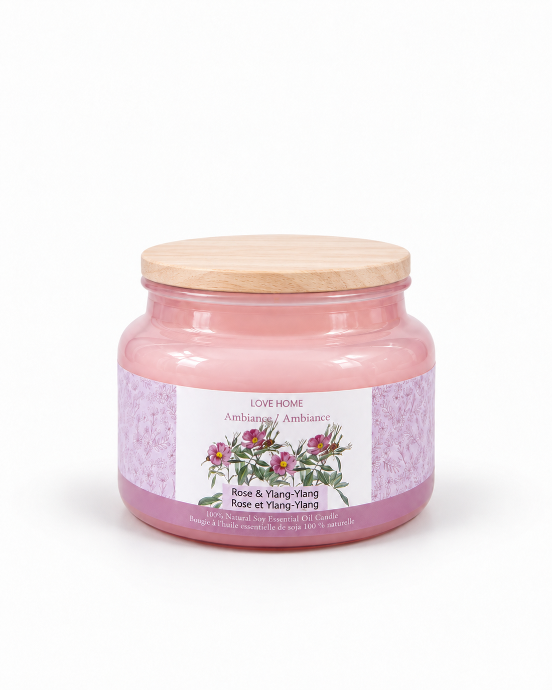 Sweetheart Scented Candle Jar - D