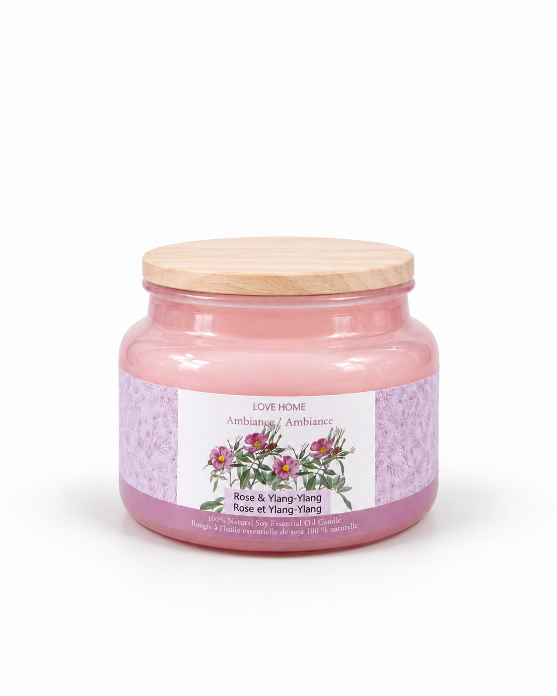 Sweetheart Scented Candle Jar - D