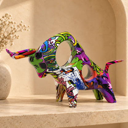 Colourburst Bull Showpiece