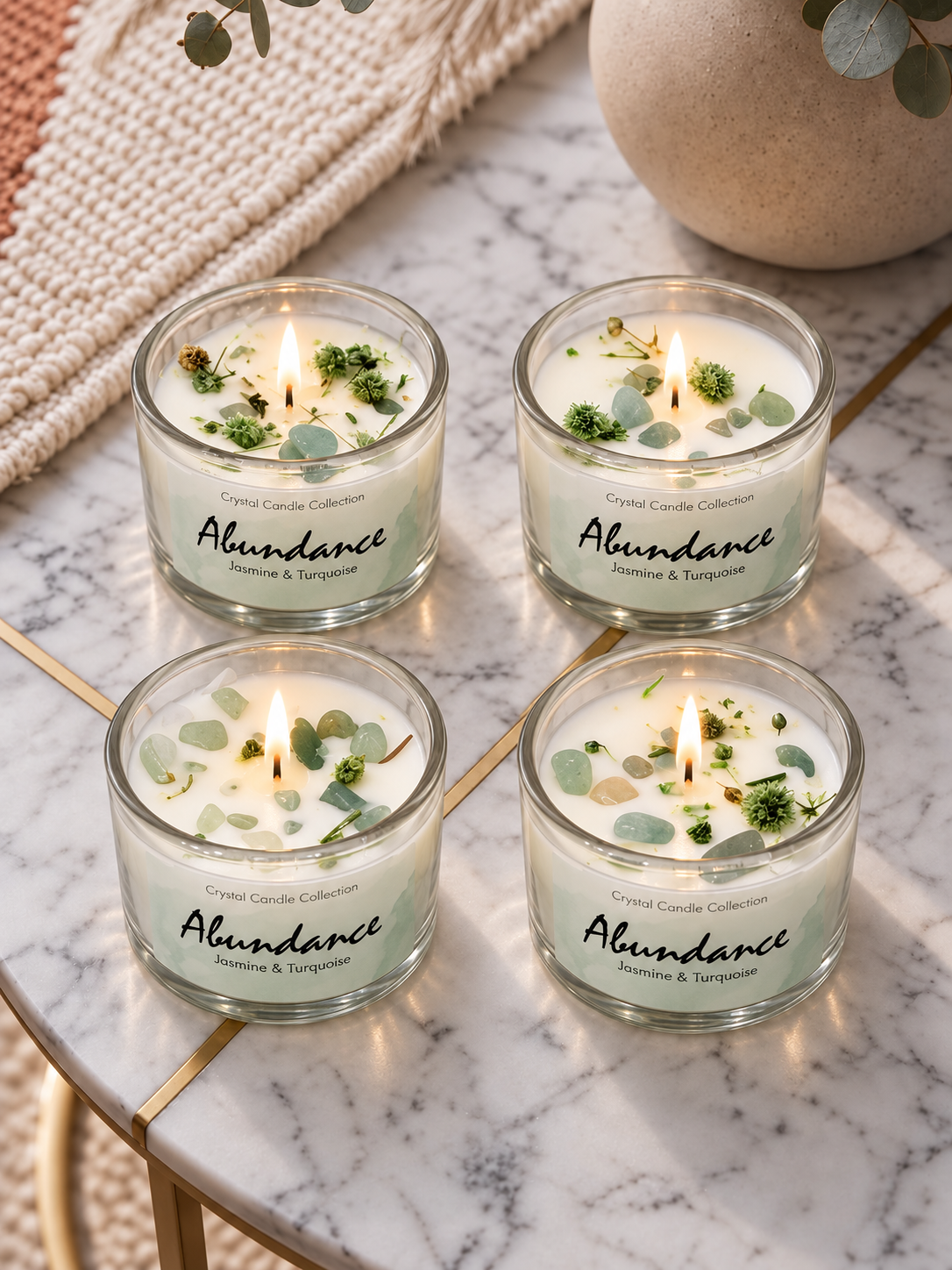 Flora Bliss Candle Set - B