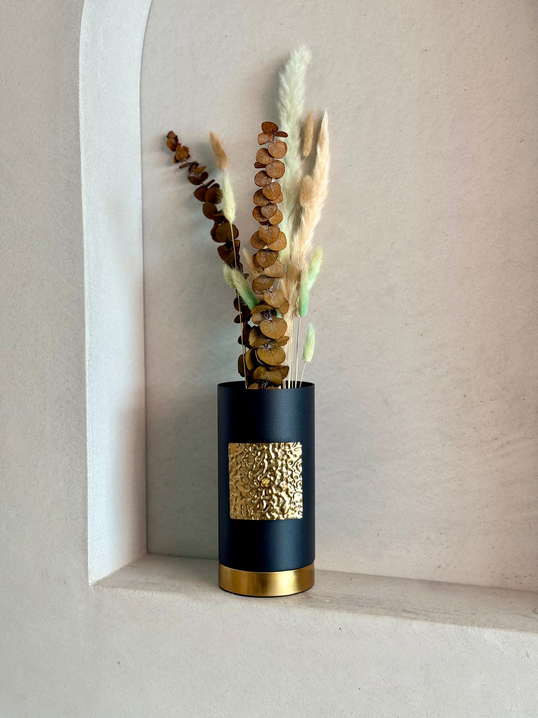 Aurum Noir Vase - Small