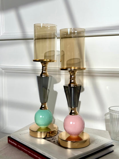 Artis Aura Candle Stand Duo
