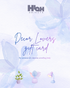 High Objects Decor Lovers gift card with floral watercolor background and small illustrations of a potted plant, vase with leaves, and a desk lamp.