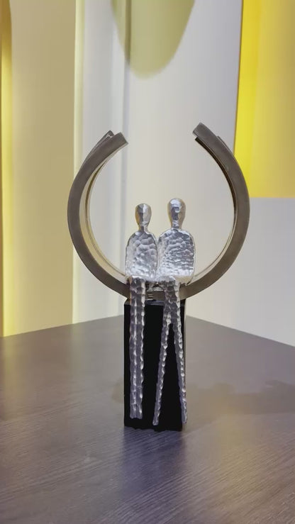 Golden Arc of Love Showpiece