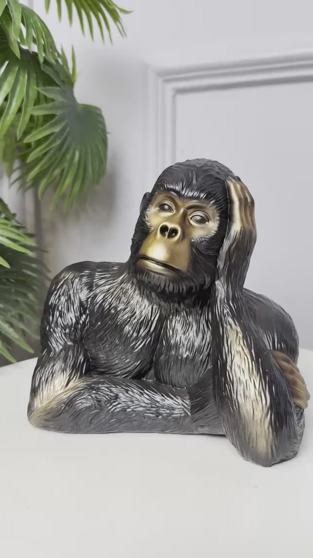Pensive Gorilla Showpiece