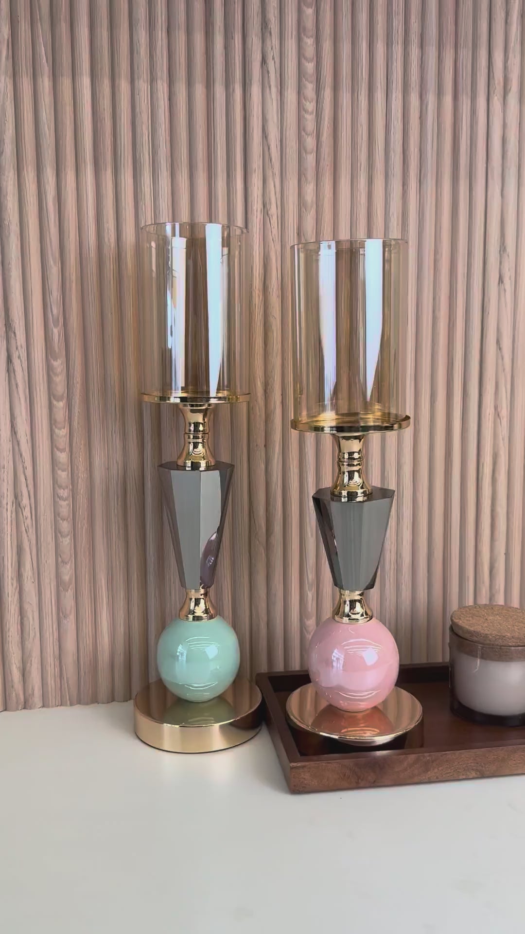Artis Aura Candle Stand Duo