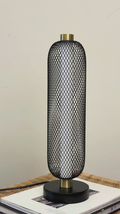 Lumina Mesh Column Table Lamp