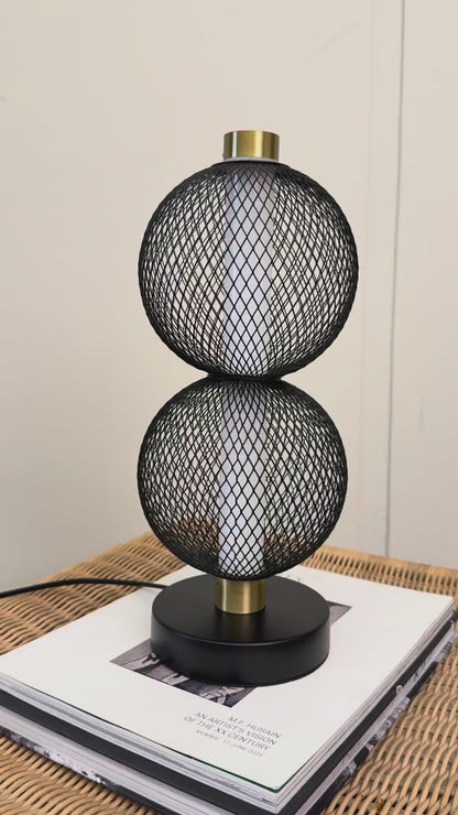 Celeste Duo Mesh Table Lamp