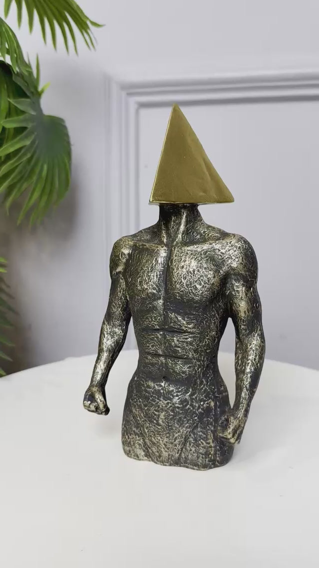 Mind in Triangle Showpiece