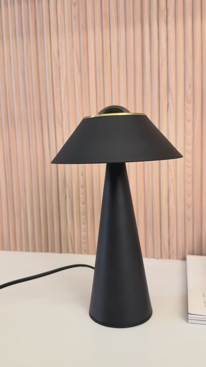 Halo Noir Table Lamp
